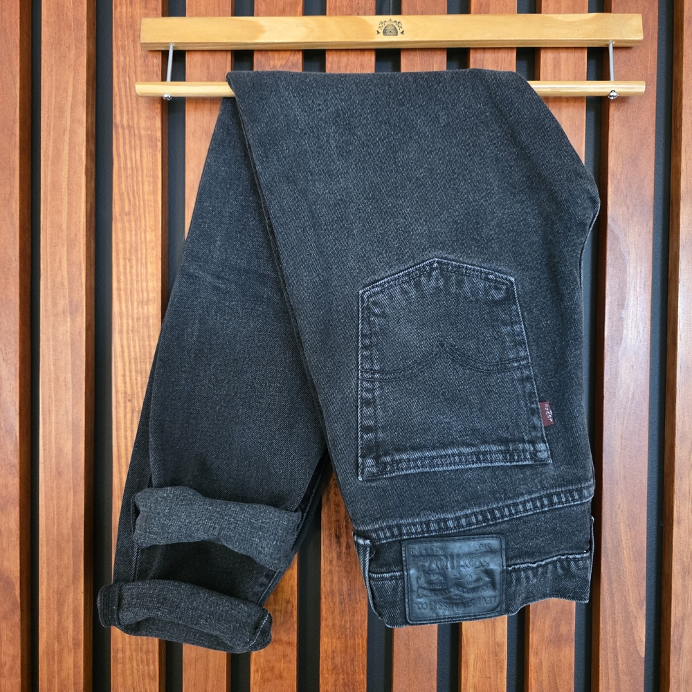 Levi's 510 Distressed Black Jeans
